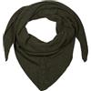 styleBREAKER Sciarpa triangolare donna in lana e alpaca,Oliva