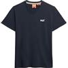 Superdry Essential Contrast EMB Tee T-Shirt, Eclipse Navy, 3XL Uomo