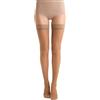 Relaxsan Basic 870P (Visone 3/L) calze autoreggenti 140 Den PLUS compressione 22-27 mmHg