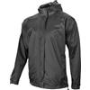ROCKBROS Giacca Impermeabile Anti-pioggia Sportiva Poncho contro Pioggia per Ciclismo Corsa Escursionismo Uomo Donna Unisex Nero Grigio Riflettente Taglia Europea