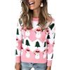 Marvmys Maglioni Natalizi da Donna Pullovers di Natale Invernale