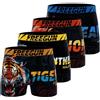 FREEGUN Boxer Mutande Ragazzo Sport, Set da 4, Arancione A90 (8/10 Anni)