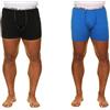 Maxfort Boxer Taglie Forti Uomo Set 2 Pezzi Fino 8XL (5XL, Nero/Royal)