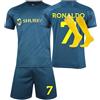 FTRGHNY Maglie da Calcio per Bambini Adulti 2025 Maglia Calcio Completo Magliette Completi Maglietta Completino Kit Allenamento Calcios Tuta T Shirt Pantaloncini e Calzini Antiscivolo