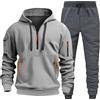 BGFIPAJG Tuta da Lavoro Uomo Completa Invernale Tuta Ricamata Invernale Tuta Impermeabile Moto Fluo Tuta da Calcio Chelsea Tuta Impermeabile per Bambini Pantaloni Tuta Grigia Uomo