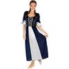 dressforfun TecTake dressforfun Costume da Donna - Figlia del Re | Fantastico Abito | Realizzato in Magnifico Raso e Velluto Panné (XL | No. 301208)