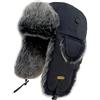 HEYANN Cappello da Sci Invernale in Pelliccia Sintetica pelosa Cappello da Caccia per Uomo Donna con paraorecchie Russo Ushanka Eskimo Aviator Cappello da Pilota sovietico Caldo Impermeabile