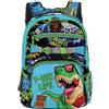Shout T-Rex | Zaino Scuola Elementare per Bambini per Cibo e Acqua Zainetto da Bambino con 4 Compartimenti e Portaborraccia - Zaino Heavy Weighter con Suono
