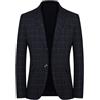 Generic Giacca Elegante Uomo Nera Nero Velluto Grammi Scozzese Americana Tartan Finta Classiche Traspirante Abbigliamento La Mimetico Inglese Brillantinata Staccabili Personalizzata Lustrini Spada Tasconi