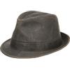 Stetson Odessa Trilby Cappello Stile Vintage Protezione UV 40 Fascia Tessuto Uomo Estate Inverno