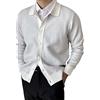 JokeLomple Maglione Cardigan Uomo - con Scollo a V con Bottoni Cardigan Lavorato a Maglia Giacca Leggera Mezza Stagione in Lana Cachemire Invernale Outwear Tops