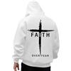 BIKETAFUWY Felpa con cappuccio da uomo, a maniche lunghe, con cappuccio, da uomo, stampa a croce, tema Jesus Hoodie Oversize, maglioni, gilet e felpe leggeri, maglione autunno inverno caldo, felpa sportiva