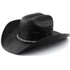 Cocila Cappelli da Cowboy per Uomo Cappelli Donna con Larga Estivi Western Spiaggia Occhiali Festa Bimbi (Black One Size) Mimetica Esercito Italiano Cappello Spiaggia Donna Bandane per