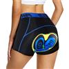 Agolu Intimo Ciclismo Donna Imbottito Gel 5D, Pantaloncini Interni Bici Traspiranti Mutande Ciclista MTB Antisfregamento