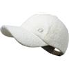 GADIEMKENSD Cappellino da Baseball Autunno & Inverno per Donna, Cappello Caldo in Sherpa d'Agnello, Cappellini da Uomo Non strutturati Tinta Unita per Look Casual, Moda e Viaggi all'Aperto, Beige