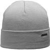 Melegari Berretto Cuffia Beanie Pisa | 100% Cotone | Made in Italy (55-62, Grigio Chiaro)
