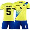 LAIFU Maglie da Calcio Personalizzate Tuta Calcio Uomo Personalizzabile con Qualsiasi Nome e Numero