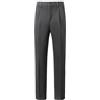 Allthemen Uomo Pantaloni da Abito Taglio Dritto Formale da Lavoro Business Pants Elegante Slim Fit Caldo Inverno Grigio Scuro 34