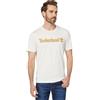 Timberland Uomo T-Shirt con Logo Lineare, Black