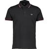 Siry Work Polo Uomo Mezza Manica CONFORMATA dalla 3XL alla 6XL (3XL, Nero)
