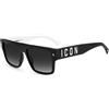 DSQUARED2 Icon 0003/S Sunglasses Unisex - Adulto (Pacco da 1)