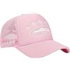 Gyios Cappello da Baseball Camionista Ricamato con Stella Unisex Berretto in Rete Traspirante Parasole Hip-Hop Regolabile per Uomo Donna Casual All'aperto-Rosa-Regolabile