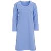 Zeitlos Camicia da notte da donna, termica, a maniche lunghe, con bottoni invernali, taglia M-XXL