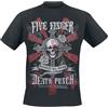 Five Finger Death Punch WashIt Away Uomo T-Shirt Nero 100% Cotone Regular