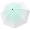 Meichoon Ombrello da viaggio protezione UV UPF 50+ portatile, compatto, 8 costole, leggero, impermeabile antivento, design elegante sfumato per donne, escursioni zaino
