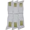 ROSSI CALZE Lunghe Costina Calzini Uomo in Cotone Filo di Scozia, Gambaletto 100% Cotone Made in Italy, art. 202 (IT, Numero, 39, 41, Regular, Regular, Bianco)