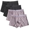BORATO Intimo da Uomo Taglie Forti Slip da Uomo per Taglie Forti4 Pz/lotto 10XL Boxer Brief XXXXL Pantaloncini Di Grandi Dimensioni Traspiranti Della Biancheria Intima 5XL 6XL 7XL 8XL-Bre Blk-9XL-4pcs