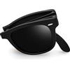 Joopin Occhiali da Sole Pieghevoli Uomo Polarizzati Protezione UV400 | Occhiali Pieghevole da Guida Leggera Montatura Quadrati Rettangolari Stile Retrò Unisex - Adulto