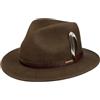 Stetson Glencoe Traveller Cappello Feltro di Lana Asahi Guard Fascia in Pelle Uomo Autunno Inverno