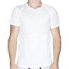 Intocco Maglia Intima (Pacco da 3) Uomo, 100% Cotone, Elasticizzata, Traspirante, Fresca (6, Bianco)