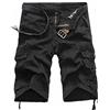 New front Pantaloncini Spiaggia Uomo Pantaloncini Cargo Uomo Bermuda Cargo Uomo Pantaloncini Cotone Uomo Estate Fresco e Traspirante Tasca di Grande capacità Sport Lavoro