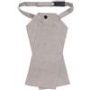 MESSORI 9586W cravatta ascot uomo silver silk ascot tie fixed knot men [ONE SIZE]