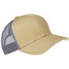 Pembroke® Cappellino Trucker, uomo e donna, cappello, unisex, cotone e mesh, chiusura regolabile, marrone/antracite, Taglia unica