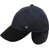 bugatti cappellino da baseball da uomo - cappellino con motivo a spina di pesce e copriorecchie - Taglia 55-62