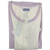 Linclalor Pigiama Donna Pantalone Lungo Manica Lunga Aperto Cotone Primaverile (IT, Numero, 54, Regular, Regular, Rosa)