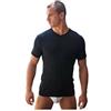 Navigare 3 T-Shirt Uomo Caldo Cotone Scollo A Punta Art. 112 Plus CALIBRATE Taglia 8-9-10 Bianco E COLORATO
