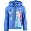 Disney Anna ed Elsa Frozen - Felpa con cappuccio per ragazze, con cappuccio e chiusura lampo