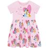 BlueY Vestito Bingo Vestito Estivo Ragazza | Glitter Abiti da Bambina | Cotone Abbigliamento Ragazza