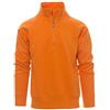 noTrash2003 Half Zip Sweatshirt - Felpa da lavoro compatibile con Payper Miami, per ufficio, lavoro e tempo libero, tessuto elasticizzato a costine su maniche e vita, 300g/mq, 70% cotone, dalla XS