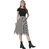 COSDREAMER Gonna da Pirata da Donna, Accessori per Halloween, Cosplay, Costume Rinascimentale a Righe