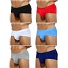Casey Kevin Slip Uomo Intimo Sportivo 3 Pezzi, Boxer Uomo Mutande Traspirante Elasticizzato Underwear