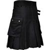 Modaworld Gonna da Uomo Scozzese Scottish Skirt Uomo Scottish Mens Solid Classic Retro Traditional Medieval personalità Scottish Gonne