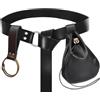 CHONGQILAO Cintura medievale da uomo e donna, cintura vichinga, borsa in pelle, marsupio medievale, accessorio per costume medievale, cintura in vita, borsa rinascimentale per costume da pirata