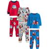 NEXT Ragazzo Confezione da 3 Pigiami Comodi Red/Blue Emergency Vehicles 12 Mesi-18 Mesi