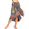 PANASIAM Sarong B810 rainbow flowers, L
