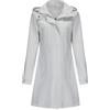 Ynport Crefreak Donne Impermeabile Jakcet Leggero Antivento Impermeabile All'aperto Softshell Giacca Trench Lunga con Cappuccio Staccabile